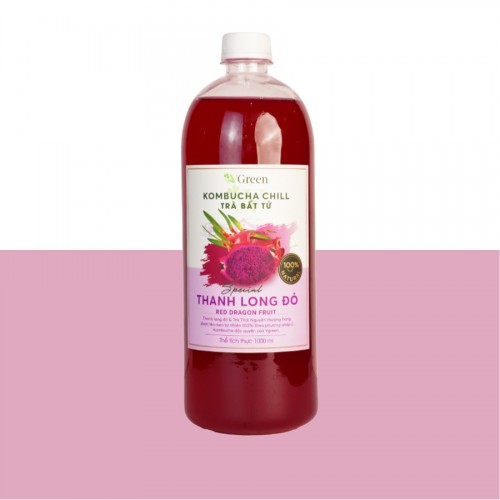 Vkombucha Chill Thanh Long 1000ml